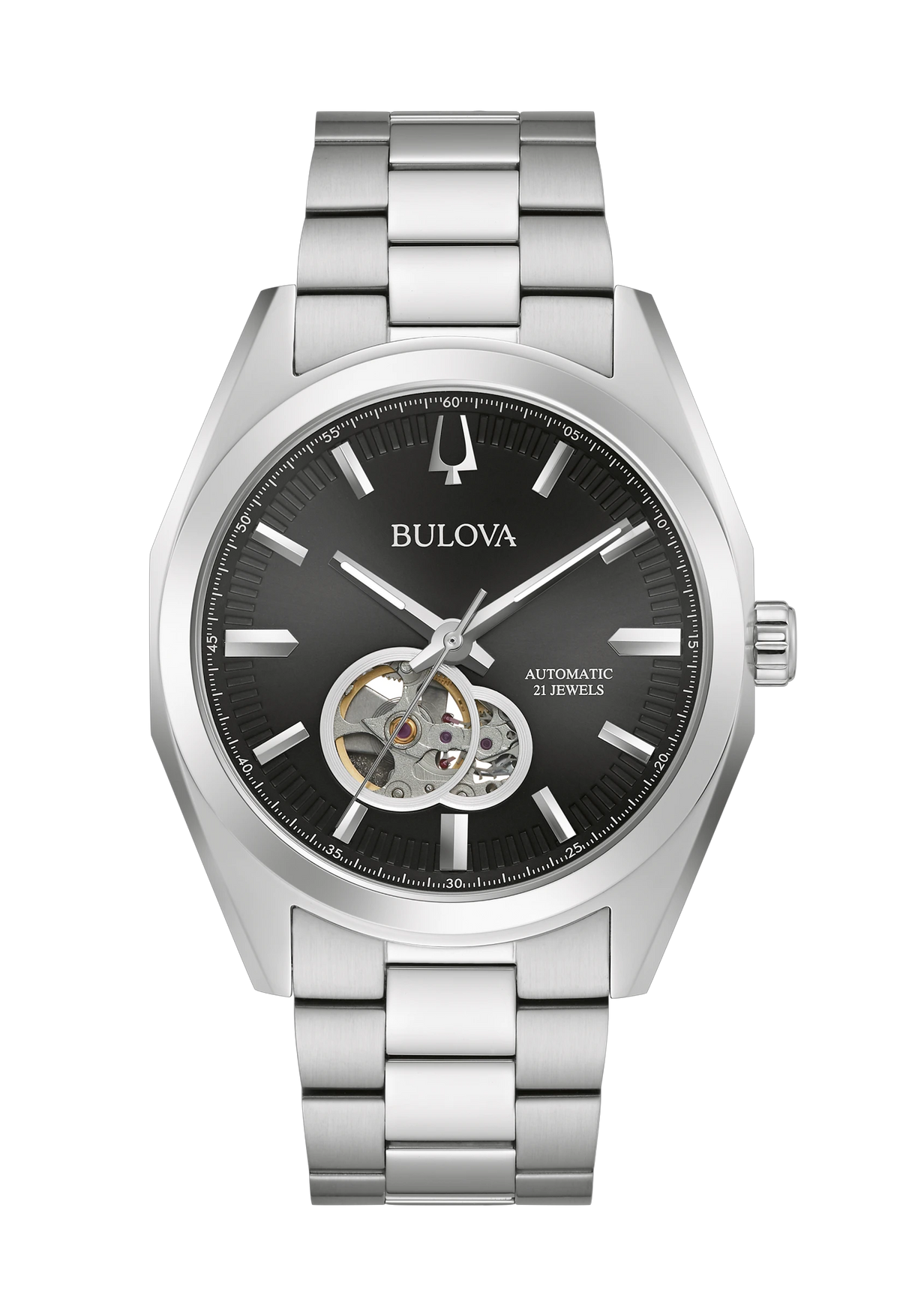 Surveyor Automatic Black Dial Men's Watch