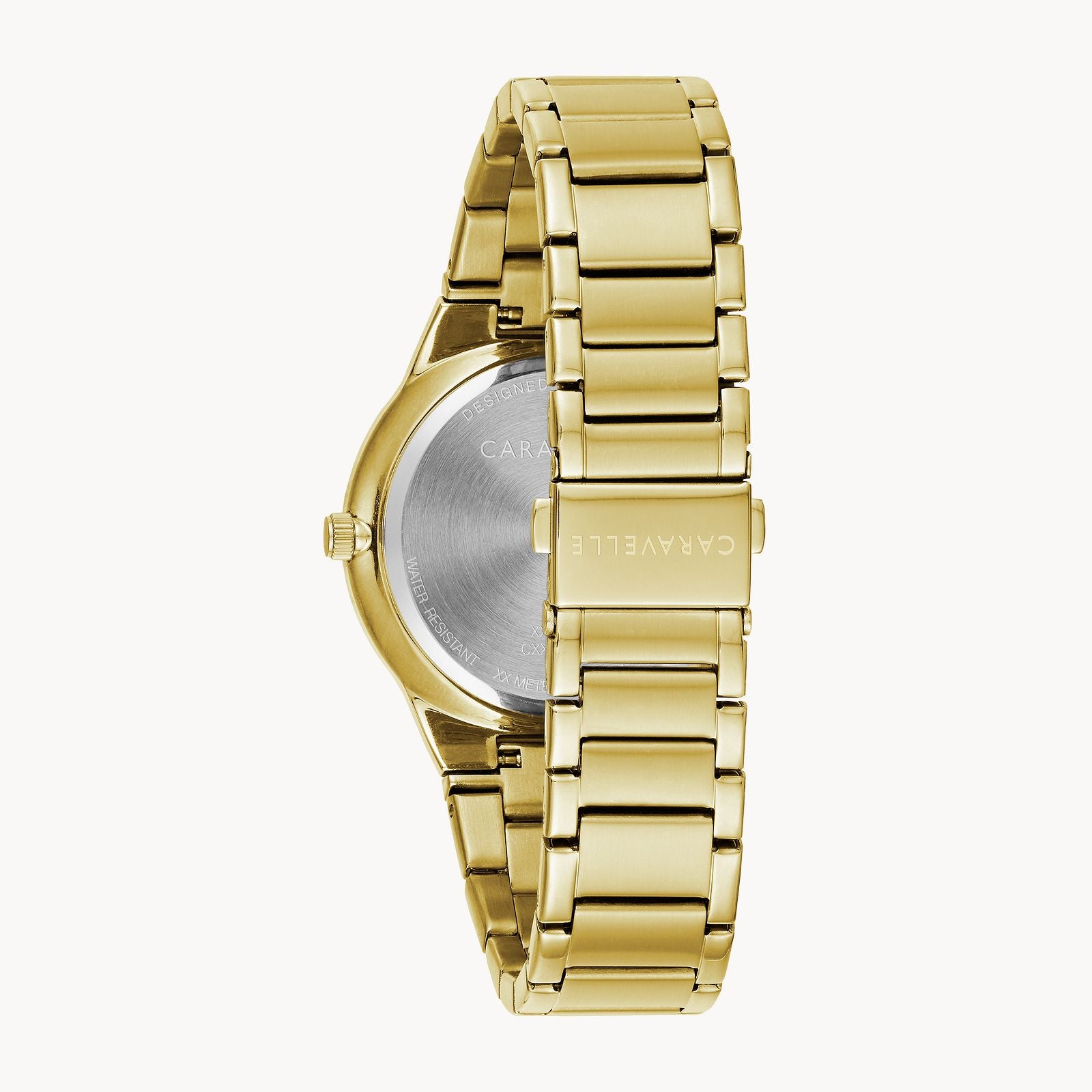 Caravelle Modern Mens Watch (44D100) Gold Tone