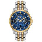 Citizen Calendrier Mens Watch (Bu0054-52L) Two Tone Blue Dial