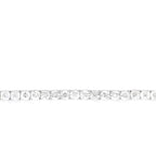 1.00Ct 10K White Gold Diamond Tennis Bracelet 7In 4.7Dwt