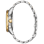 Citizen Calendrier Mens Watch (Bu0054-52L) Two Tone Blue Dial