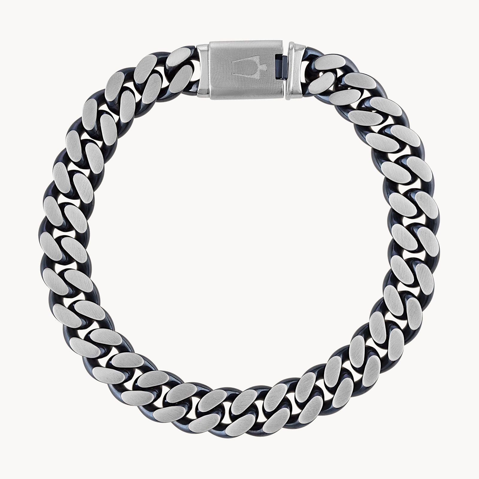 Bulova Classic Bracelet Stainless Steel With Blue Tone 10Mm 8In (Bvb1078-Slstna)