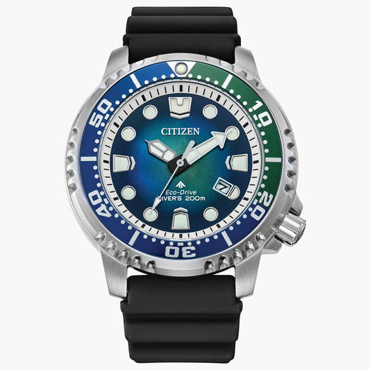 Citizen Pro Master Dive  Eco Drive Mens Watch (Bn0166-01L)