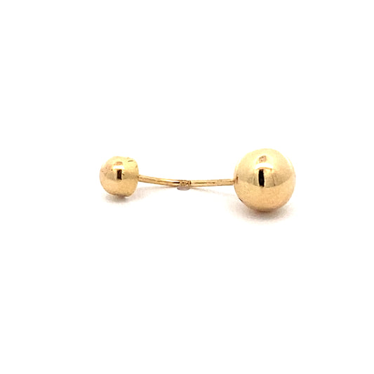 14K Yellow Gold Belly Ring