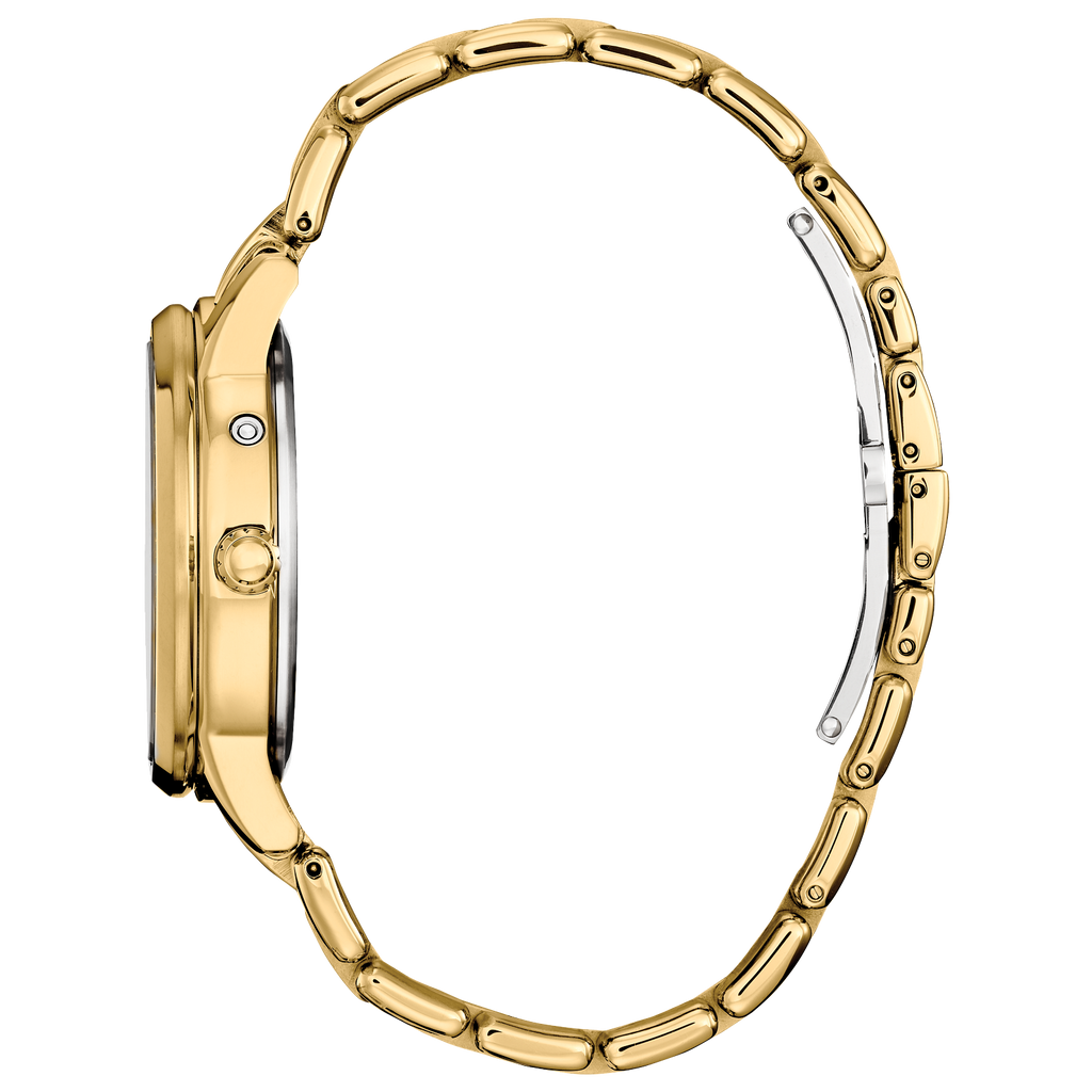 Citizen Calendrier Eco Drive Ladies Watch (Fd0002-57D) Gold Tone Mother Of Pearl Dial