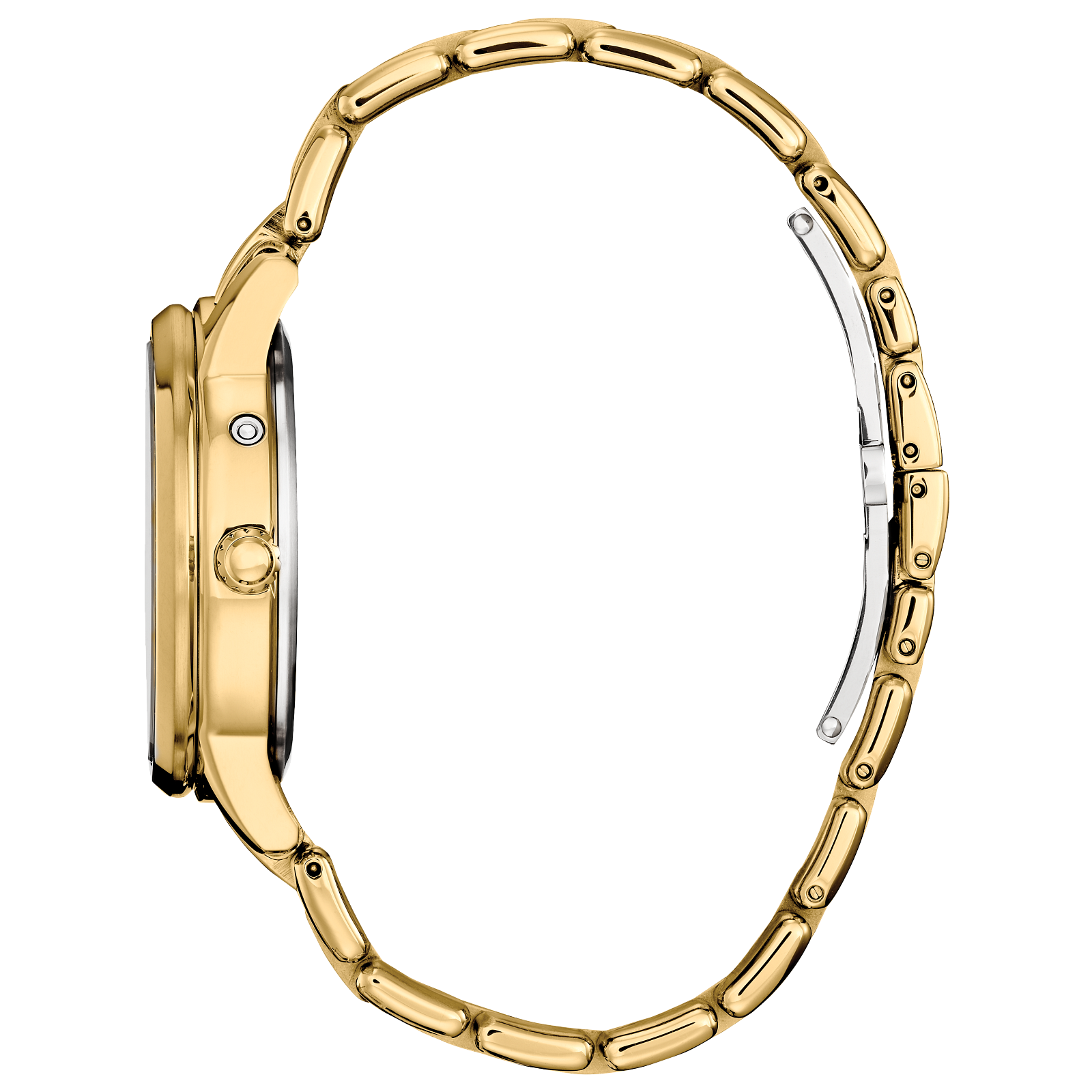 Citizen Calendrier Eco Drive Ladies Watch (Fd0002-57D) Gold Tone Mother Of Pearl Dial