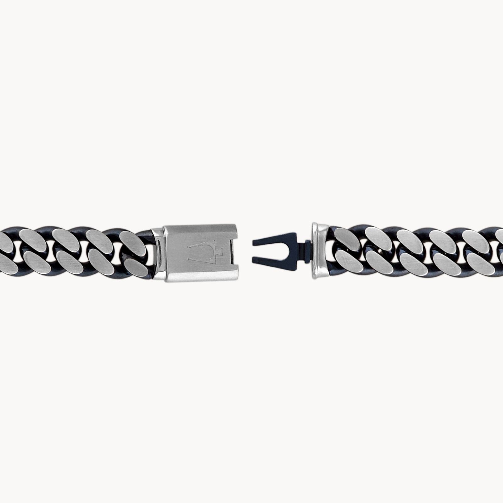 Bulova Classic Bracelet Stainless Steel With Blue Tone 10Mm 8In (Bvb1078-Slstna)