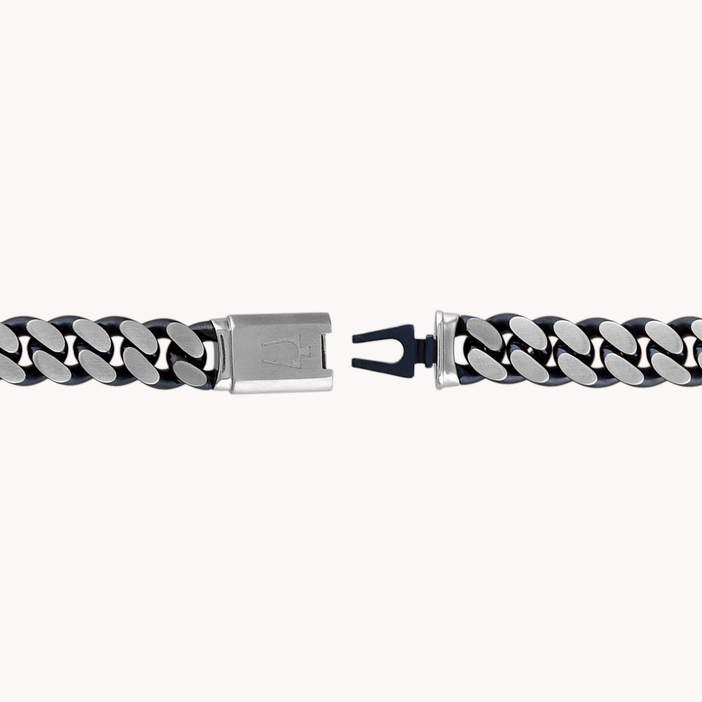 Bulova Classic Bracelet Stainless Steel With Blue Tone 10Mm 8In (Bvb1078-Slstna)