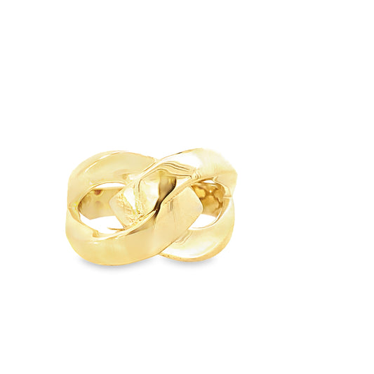 14K Yellow Gold Lds Fashion Ring Size 7 1.8Dwt