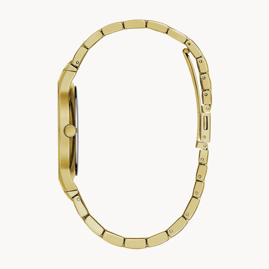 Caravelle Modern Mens Watch (44D100) Gold Tone
