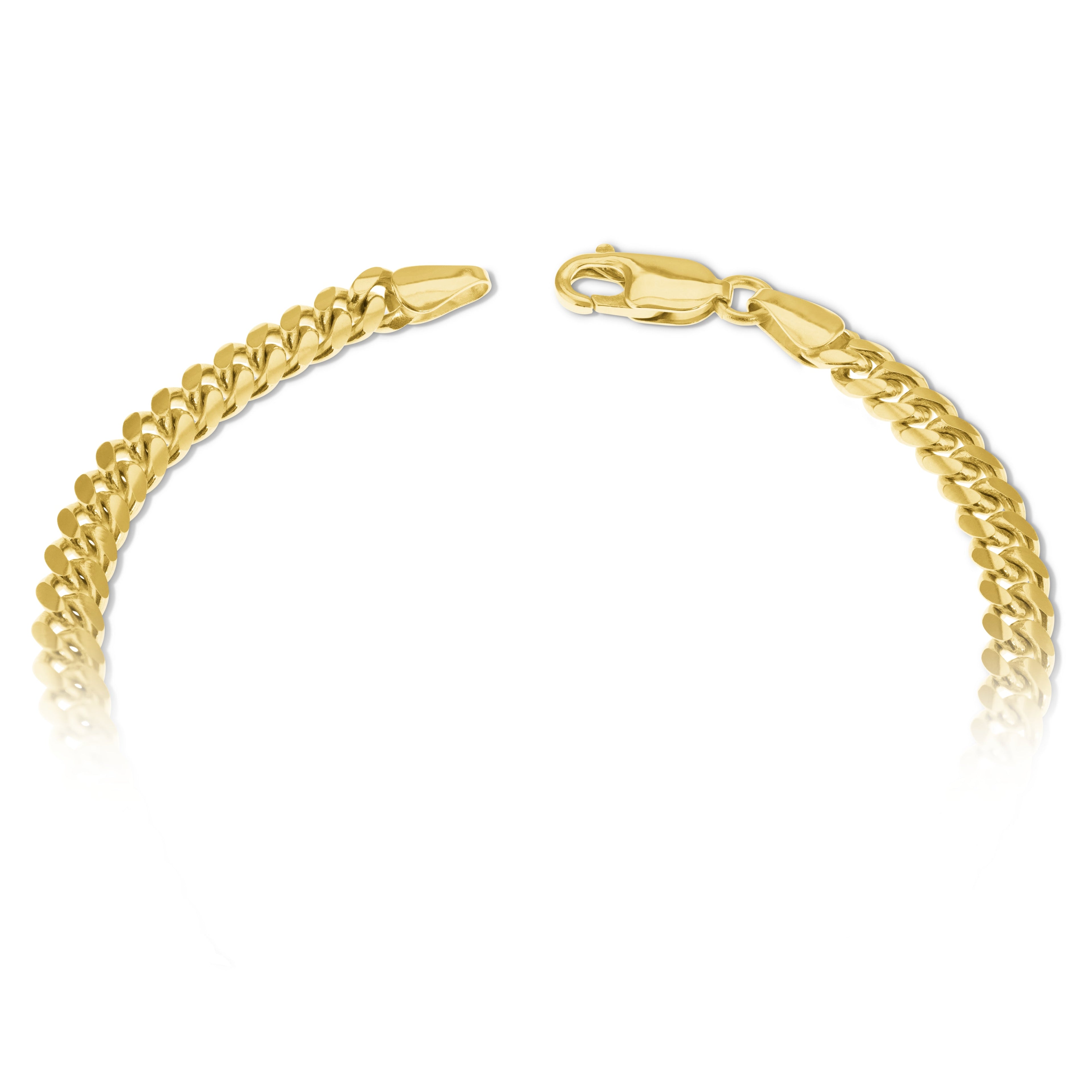 Custom 13mm-15mm Solid Yellow Gold Cuban Link Chain