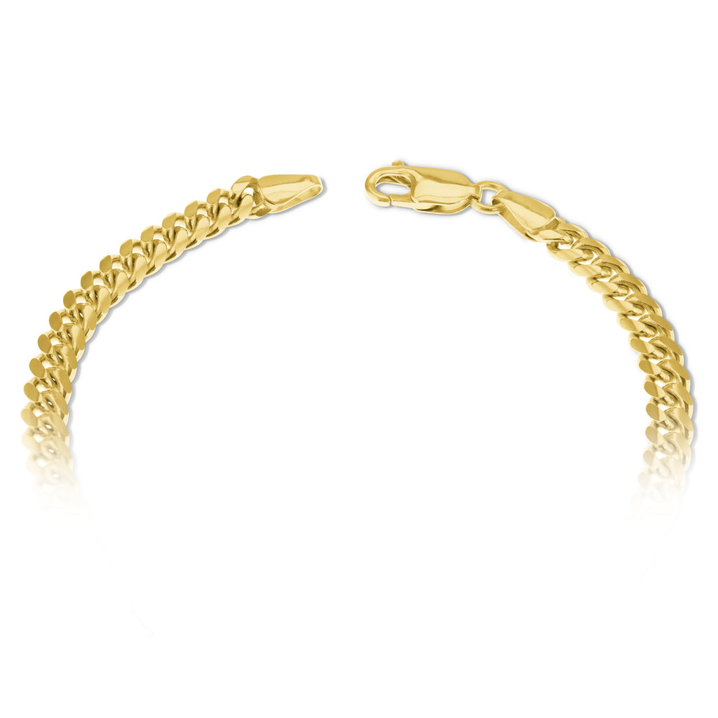 Custom 10mm-12mm Solid Yellow Gold Cuban Link Chain