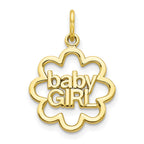 10k BABY GIRL Charm