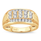 14K  1.00CT DIAMOND MENS RING