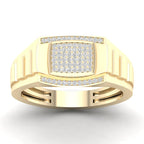 10K 0.20ct Diamond Mens Ring