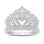 10K 0.10CT Diamond  Fashion Ring