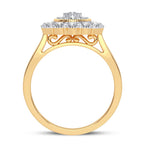 10K 0.28CT DIAMOND RING