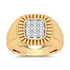 10K 0.20ct Diamond Mens Ring