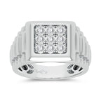 10K 0.15ct Diamond Mens Ring
