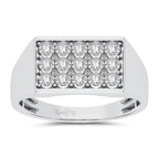 10K 0.20ct Diamond Mens Ring