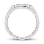 10K 0.13ct Diamond Mens Ring