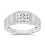 10K 0.15ct Diamond Mens Ring