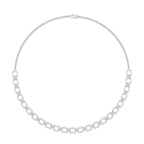 14K 1.00ct Diamond Necklace