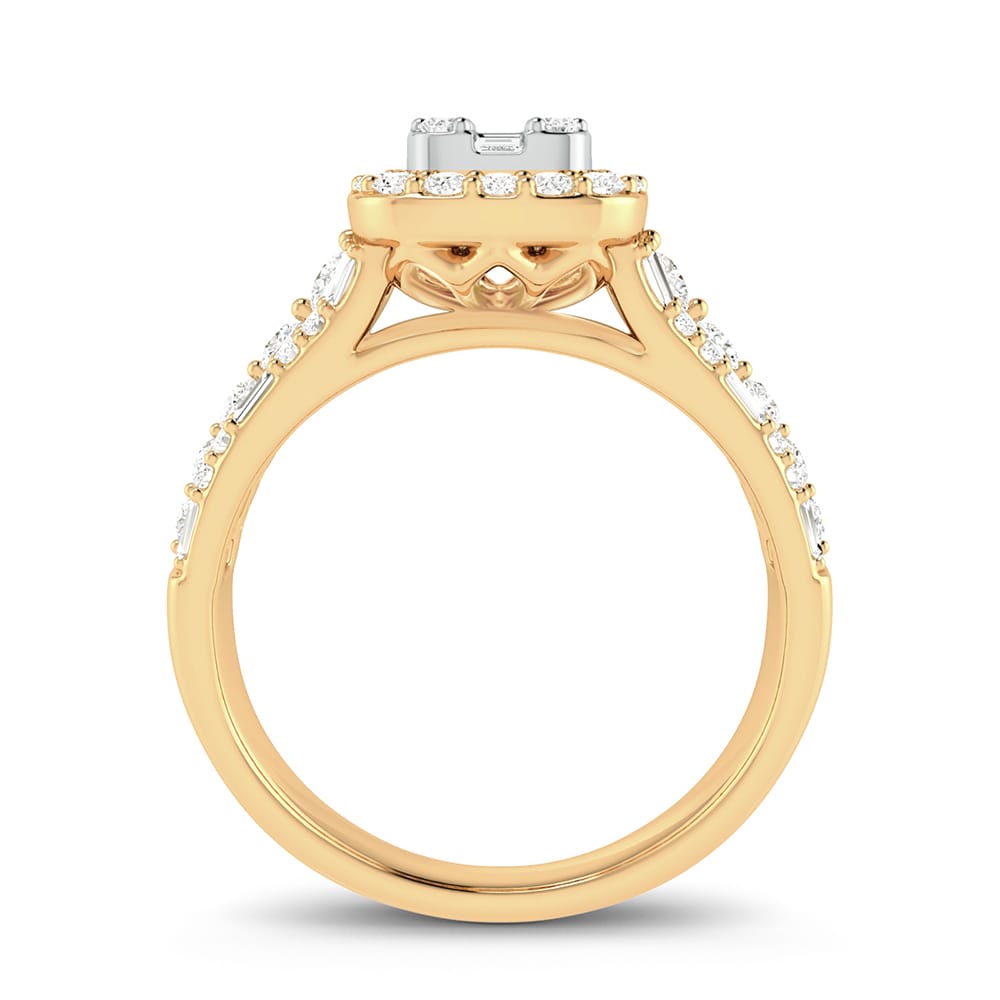 14K 0.75ct Engagement Ring