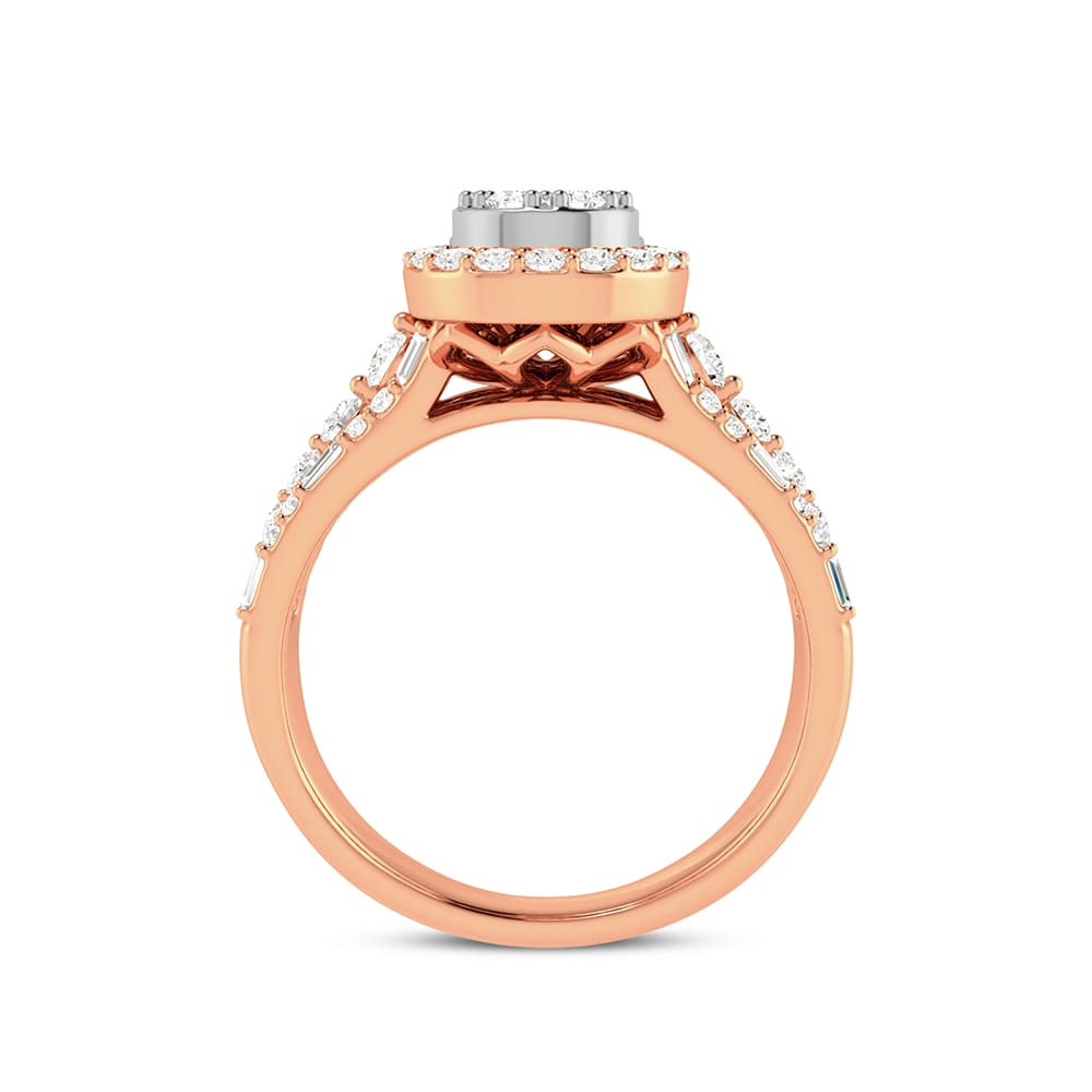 14K 0.75ct Engagement Ring