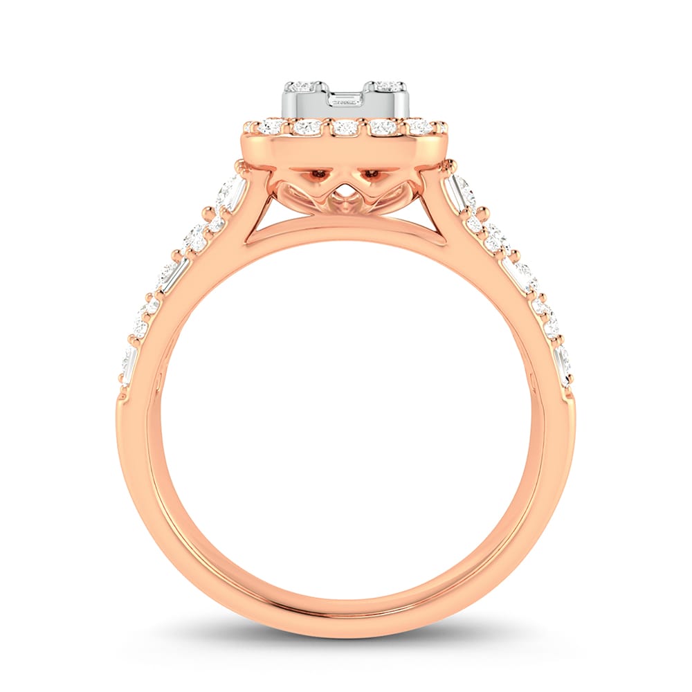 14K 0.75ct Engagement Ring