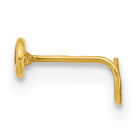 14K 22 Gauge Infinity Nose Ring Body Jewelry