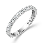 Diamond Bridal Set 1 Ct Center RD 14k White Gold