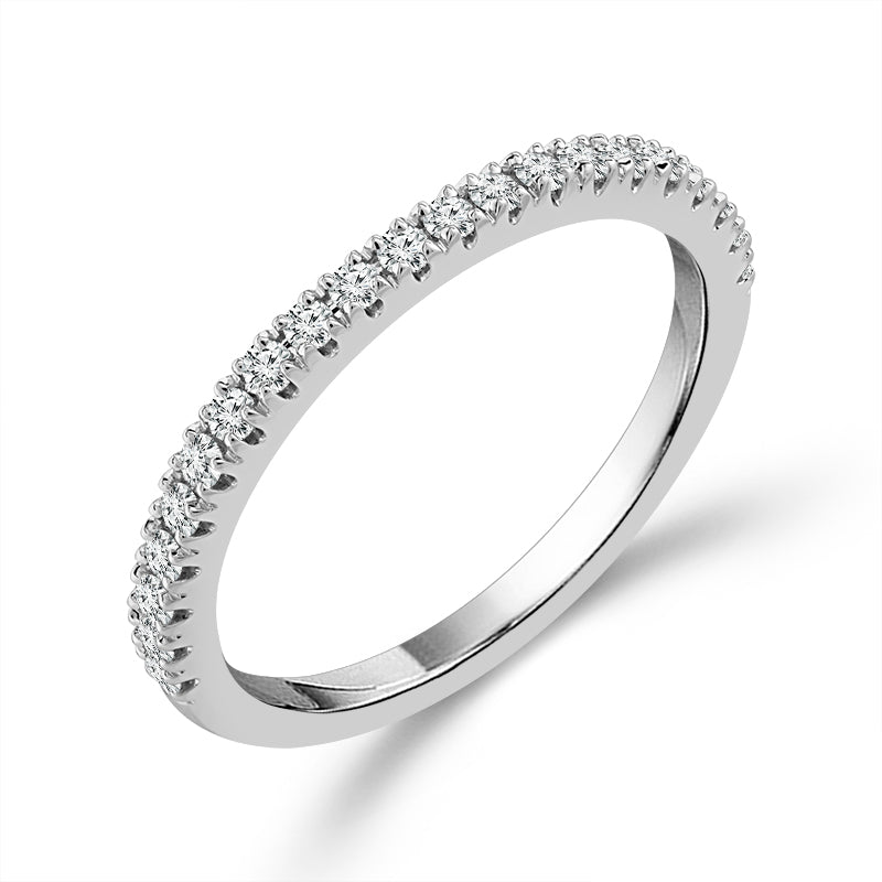 Diamond Bridal Set 2 Ct Center OV 14k White Gold