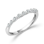 Diamond Bridal Set 1 Ct Center PE 14k White Gold