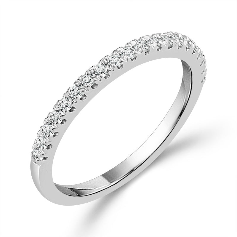 Diamond Bridal Set 1 1/2 Ct Center RD 14k White Gold