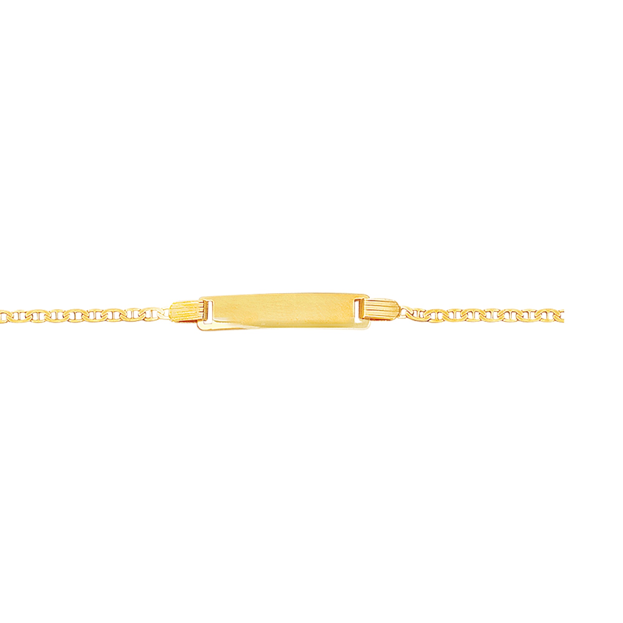 14K Gold Children's Mariner ID Bracelet