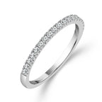 Diamond Engagement Ring 0.25 Ct tw 14k White Gold