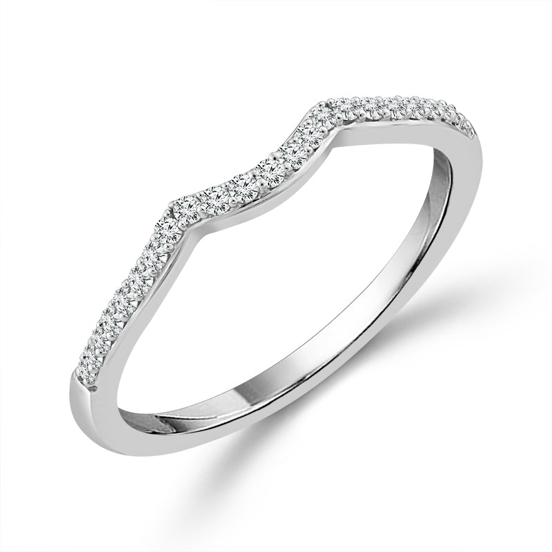 Diamond Bridal Set 5/8 CT 10K White Gold