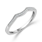Diamond Bridal Set 0.50 Ct tw  10k White Gold