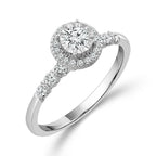 Diamond Bridal Set 0.5 Ct tw  10k White Gold