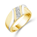 Diamond Mens Rings 0.5 ct tw 10k White Gold