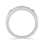 Diamond Mens Rings 0.17 ct tw 10k White Gold