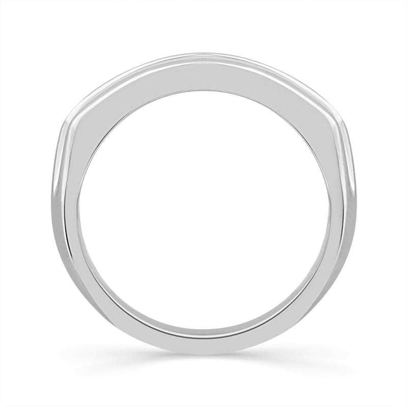 Diamond Mens Rings 0.75 ct tw 10k White Gold