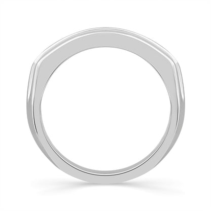Diamond Mens Rings 0.75 ct tw 10k White Gold