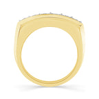 Diamond Mens Rings 0.25 ct tw 10k White Gold