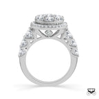 Diamond Bridal Set 2 Ct tw 14k White Gold