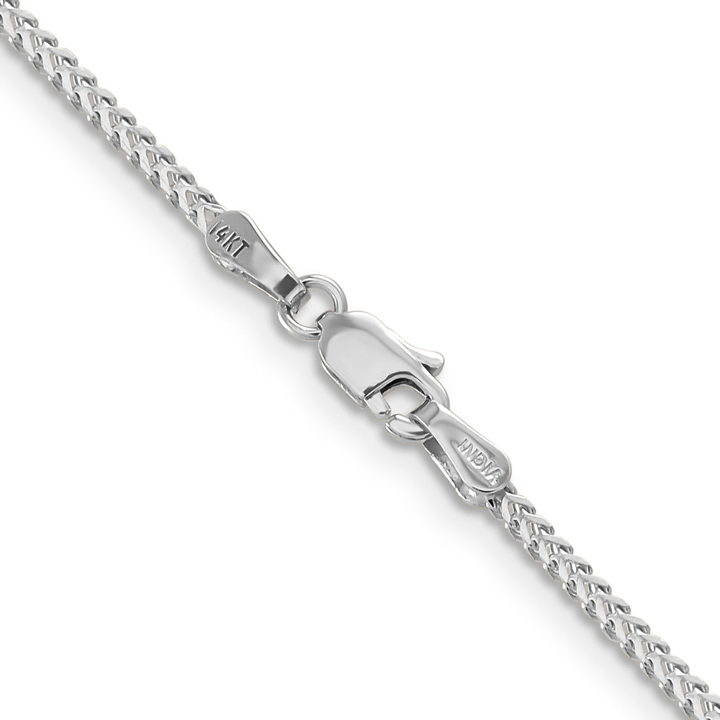 14k WG 1.3mm Franco Chain