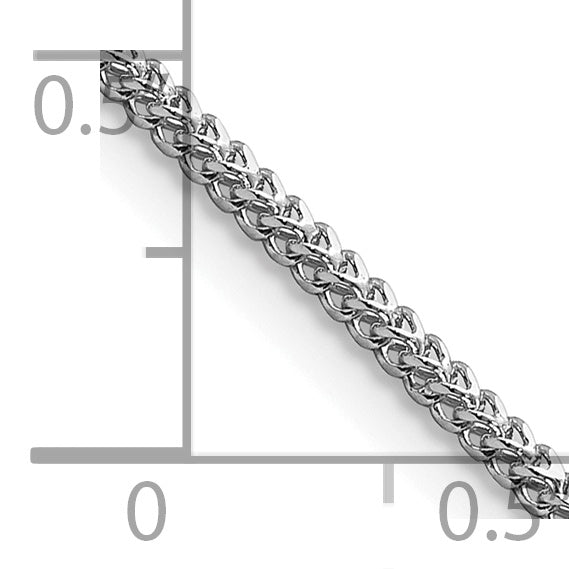 14k WG 1.3mm Franco Chain