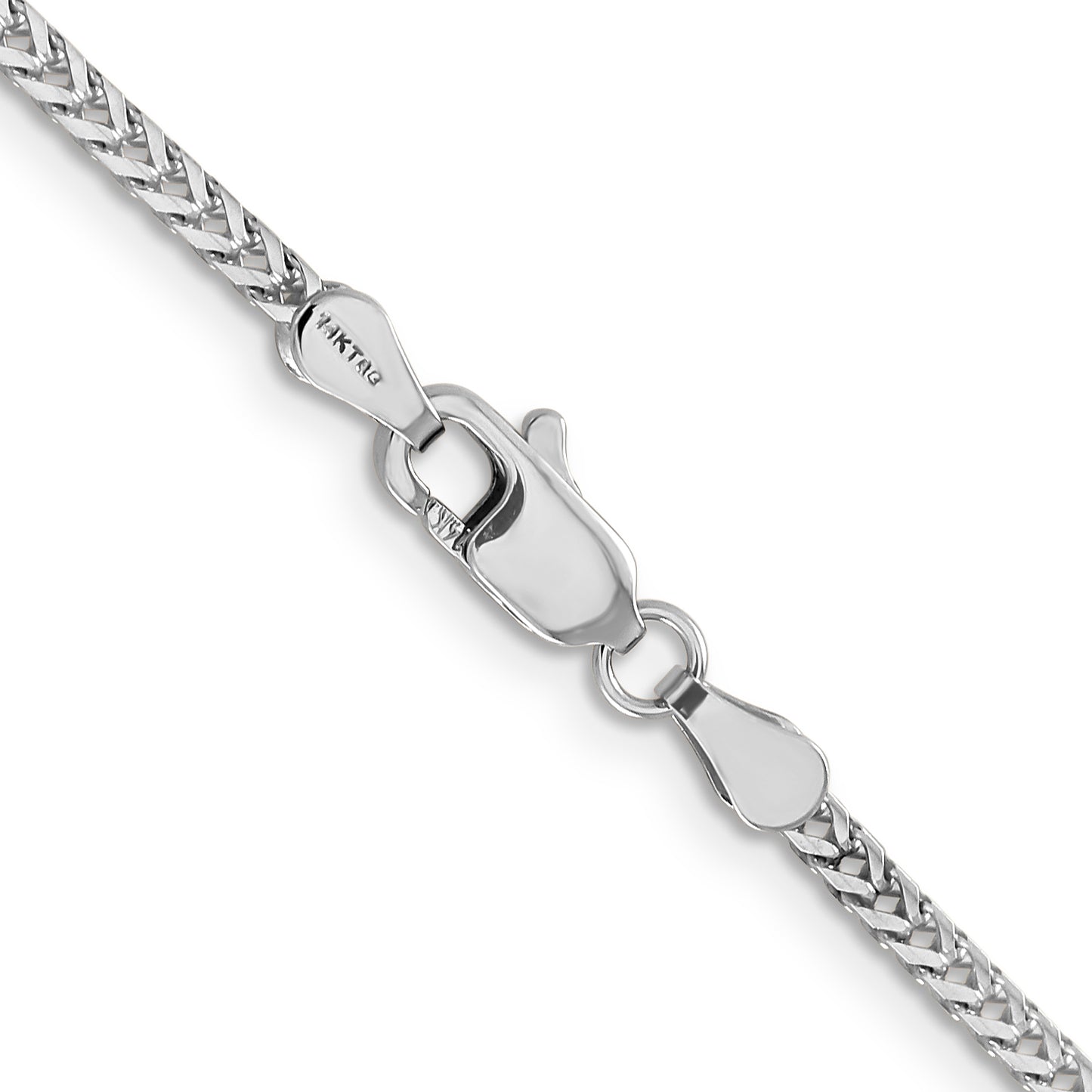 14k WG 2mm Franco Chain