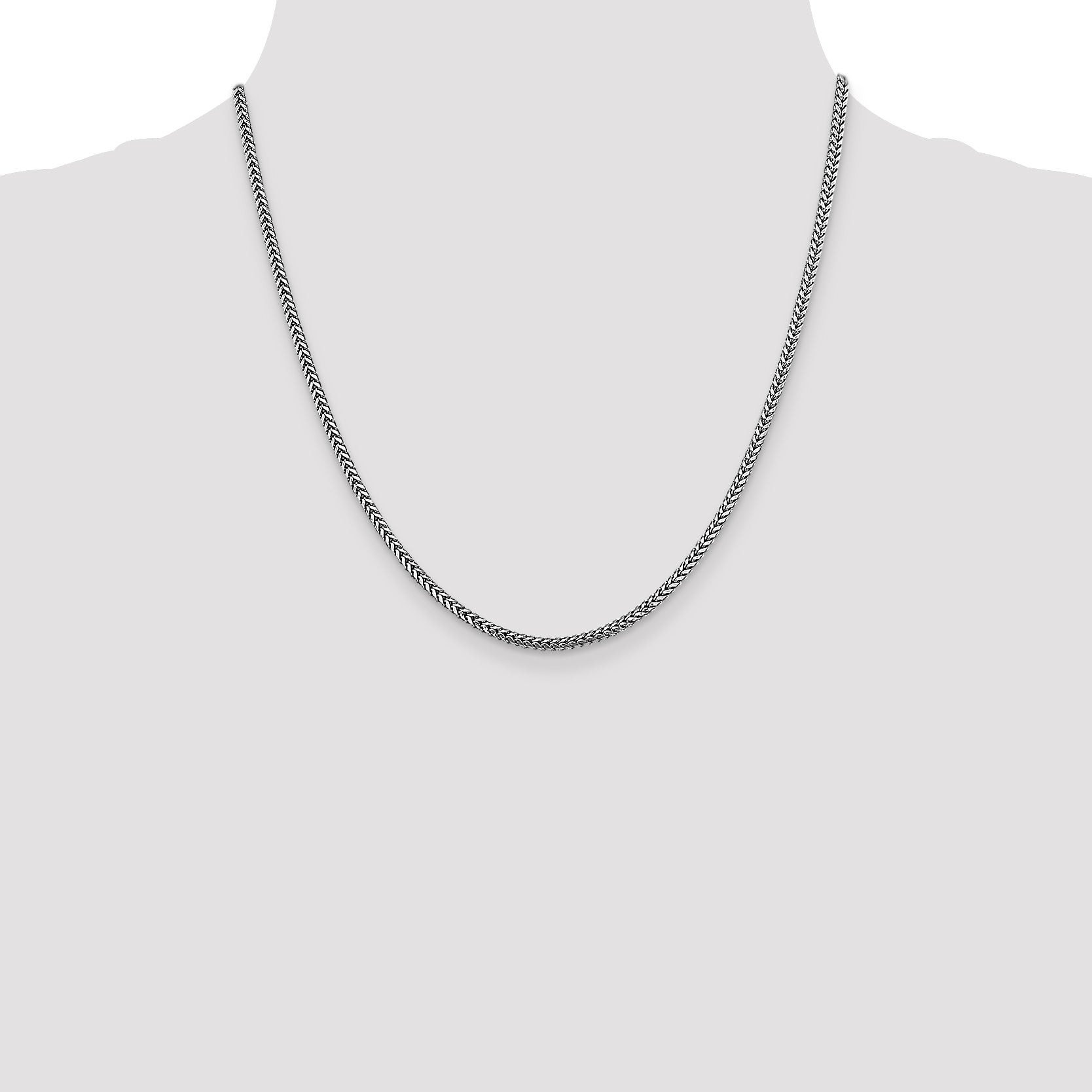 14k WG 2.3mm Franco Chain